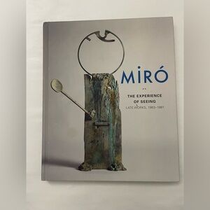 Miro the experience of seeing late works book